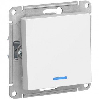 1-клавишный выключатель SCHNEIDER ELECTRIC ATLASDESIGN с подсветкой, лотос 1-клавишный выключатель SCHNEIDER ELECTRIC ATLASDESIGN с подсветкой, лотос