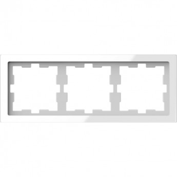 3-постовая рамка SCHNEIDER ELECTRIC MERTEN D-LIFE, БЕЛ. КРИСТАЛЛ