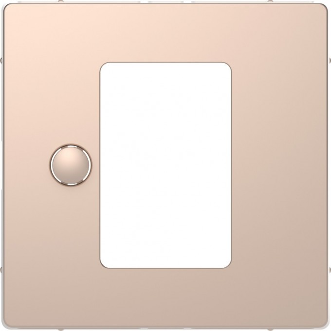 Центральная накладка SCHNEIDER ELECTRIC MERTEN D-LIFE для сенсорного термостата, ШАМПАНЬ, SD MTN5775-6051