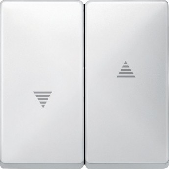 Клавиша двойная SCHNEIDER ELECTRIC MERTEN X2 для жалюзи и кноп., ПОЛ.БЕЛЫЙ, QF SD Клавиша двойная SCHNEIDER ELECTRIC MERTEN X2 для жалюзи и кноп., ПОЛ.БЕЛЫЙ, QF SD