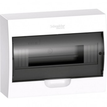 Корпус навесной с прозрачной дверцей SCHNEIDER ELECTRIC EASY9 1ряд/12мод,IP40,IK07,63А,2 клеммы,Россия