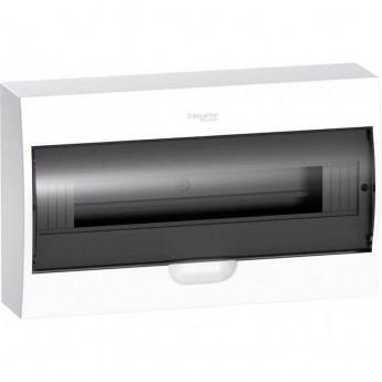 Корпус навесной с прозрачной дверцей SCHNEIDER ELECTRIC EASY9 1ряд/18мод,IP40,IK07,63А,2 клеммы,Россия