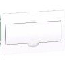 Корпус встраиваемый с белой дверцей SCHNEIDER ELECTRIC EASY9 1ряд/18мод,IP40,IK07,63А,2 клеммы,Россия EZ9E118P2FRU