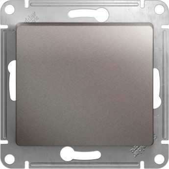 Нажимная кнопка SCHNEIDER ELECTRIC GLOSSA, сх.1,10AX, механизм, платина