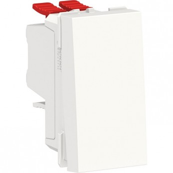 Переключатель 1-клавишный SCHNEIDER ELECTRIC UNICA MODULAR, перекрестный, сх. 7, 10 AX, 250 В, белый