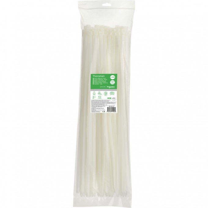 Стяжка кабельная 550х8.8 БЕЛАЯ (100шт) IMT46276