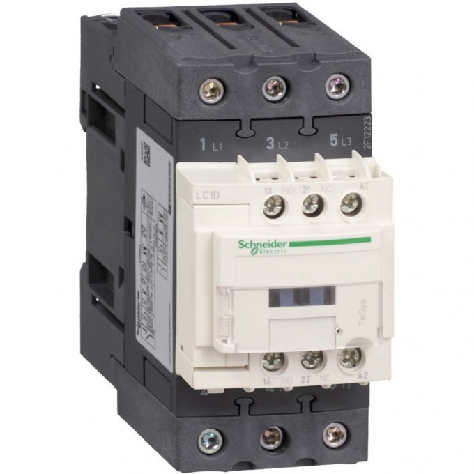 Контактор SCHNEIDER ELECTRIC TESYS 3P EVERLINK AC3 440В 40A КАТУШКА УПР. 110В AC 50/60ГЦ LC1D40AF7