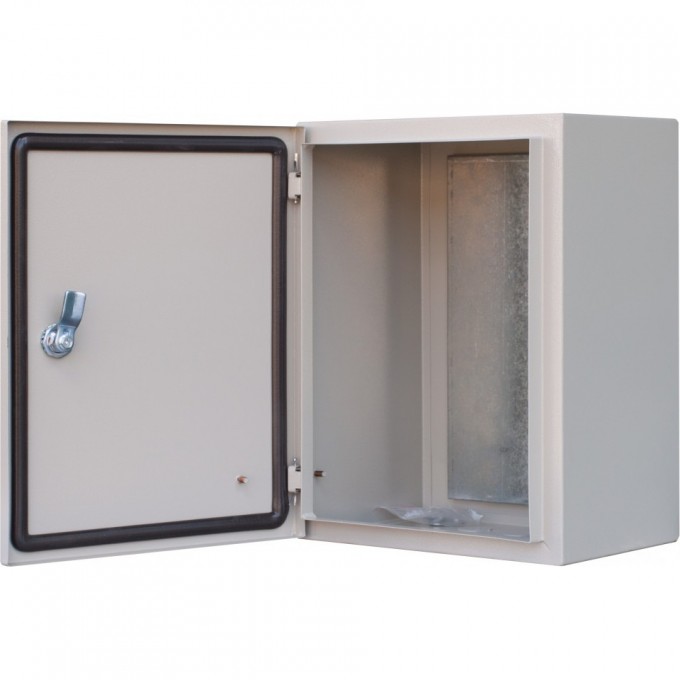 Корпус металлический навесной с монтажной панелью DEKRAFT, 395х310х220, IP54, Щ 30601DEK