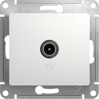 TV розетка SCHNEIDER ELECTRIC GLOSSA оконечная 1DB, механизм, БЕЛЫЙ TV розетка SCHNEIDER ELECTRIC GLOSSA оконечная 1DB, механизм, БЕЛЫЙ