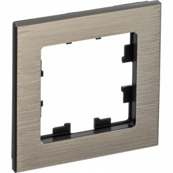 Рамка 1-постовая SCHNEIDER ELECTRIC ATLASDESIGN NATURE, металл латунь Рамка 1-постовая SCHNEIDER ELECTRIC ATLASDESIGN NATURE, металл латунь