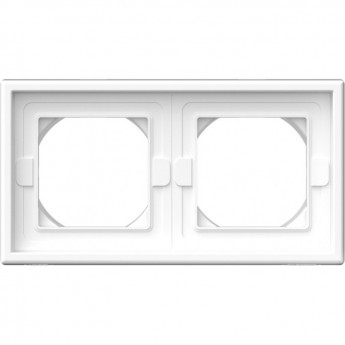 Рамка 2-постовая SCHNEIDER ELECTRIC ARTGALLERY SE GAL440102 белый