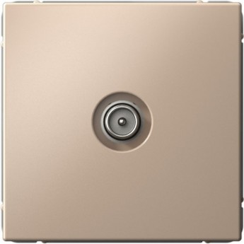 Розетка телевизионная оконечная TV SCHNEIDER ELECTRIC ARTGALLERY SE GAL001291 1дБ механизм песочный