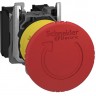 Кнопка аварийной остановки 22мм SCHNEIDER ELECTRIC HARMONY XB5 красная с возвратом XB5AS8445