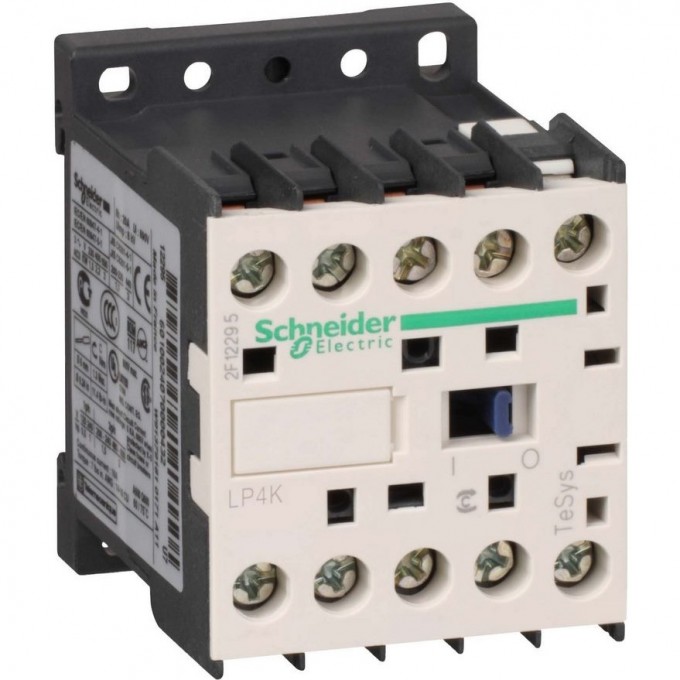 Контактор SCHNEIDER ELECTRIC TESYS 3P,6А,НО,24V DC, винтовой зажим LP4K0610BW3
