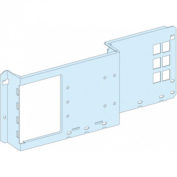 Монтажная плата SCHNEIDER ELECTRIC PRISMA для горизонтальных стационарных аппаратов NS250 С РЫЧ.УПР 03030
